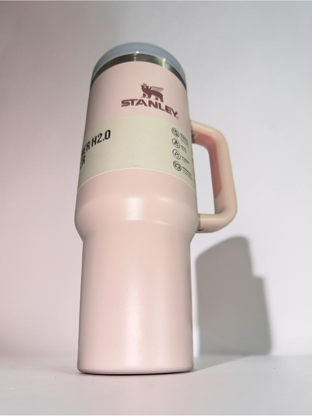 New Stanley Pink Quencher Tumbler 40oz with Handle no straw